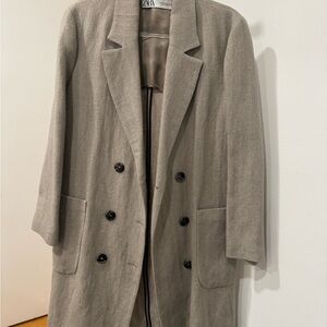 Zara Light Gray Blazer
